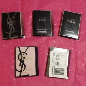 5 samples Ysl yves saint laurent